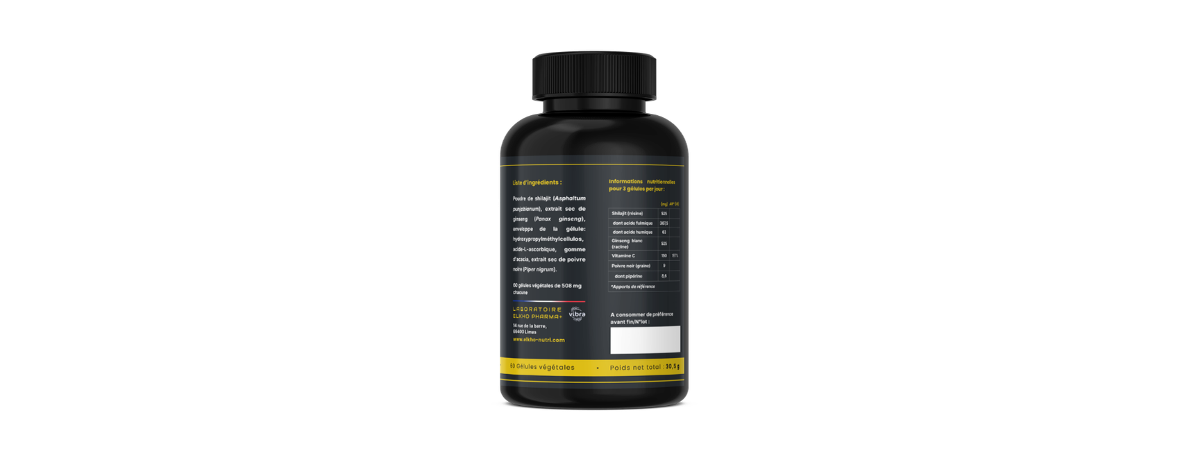 SHILAGIN - Capacité Vitalisante